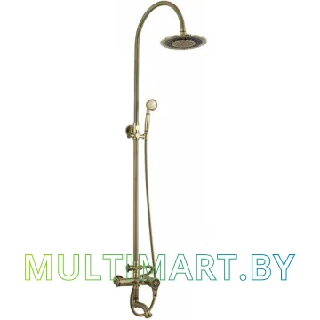 Душевая система ZorG A 402DS-BR (античная бронза)